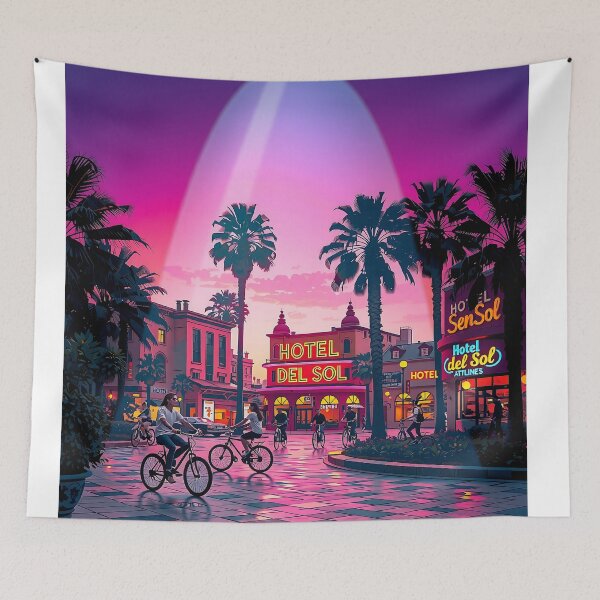 Item preview, Neon Sunset Serenity designed and sold by PanoramaPrints.