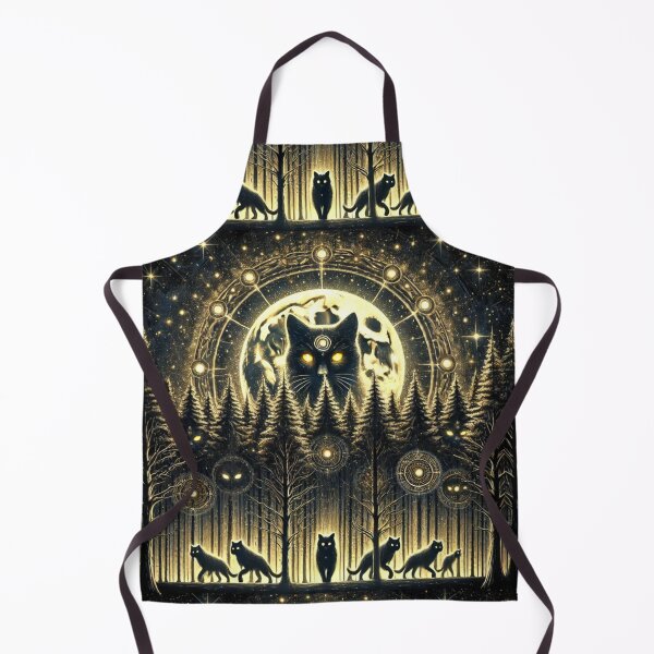 Item preview, The Feline Constellation: Guardians of the Moonlit Forest designed and sold by Meta2Physical.
