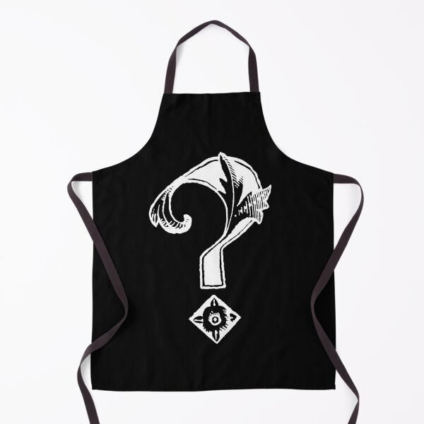 Item preview, Question mark Enigma Design (white version) designed and sold by Goth-It-Covered.