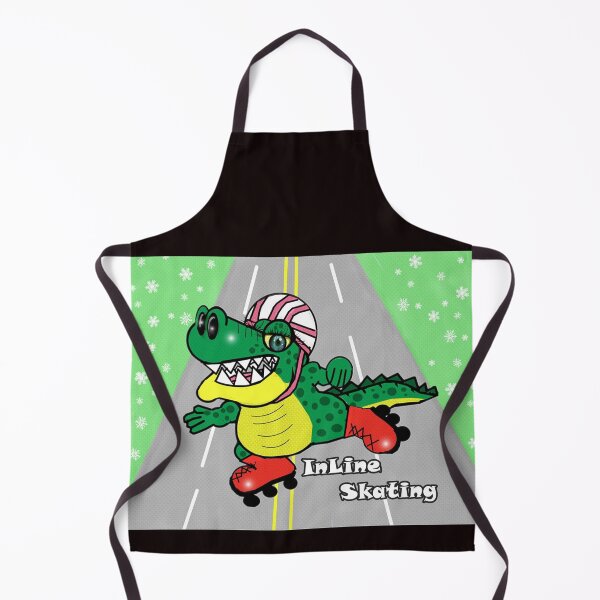 Item preview, inline skating-alligator designed and sold by Shirley cute art .