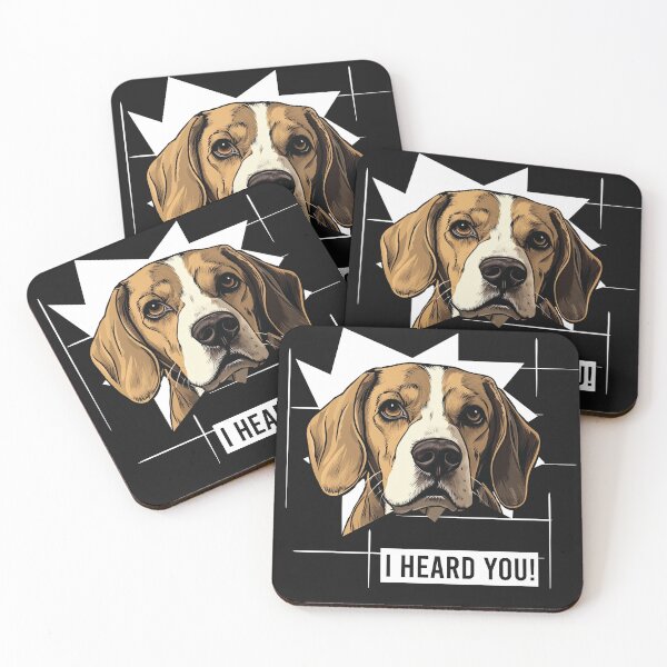 Item preview, Funny Beagle Saying I Heard You designed and sold by whyitsme.