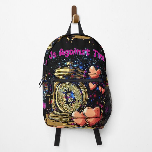 Item preview, Us Against Time Bitcoin designed and sold by BitCryX.