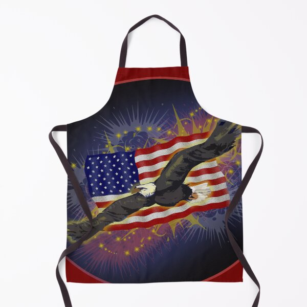 Item preview, Majestic Eagle on USA Flag designed and sold by maricablue.