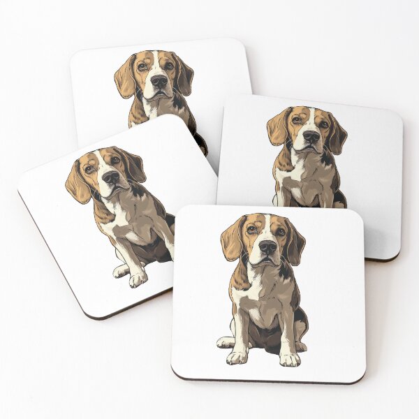 Item preview, Beagle Dog Illustration designed and sold by whyitsme.