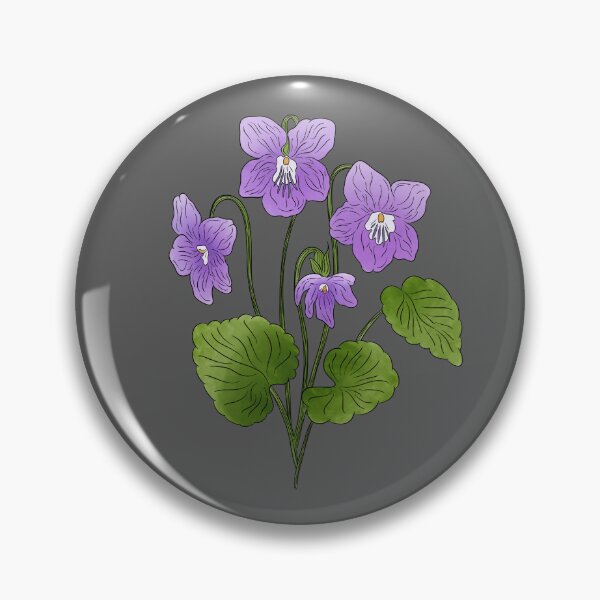 Item preview, Purple Violets Flower designed and sold by Marguerite Artistry.