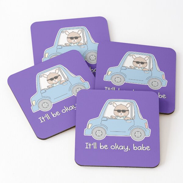 Item preview, It'll be ok, babe - full shot / dark colors designed and sold by uobyugit.