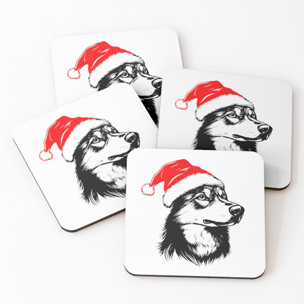 Item preview, Czechoslovakian Wolfdog Christmas Hat designed and sold by JollyCritters.