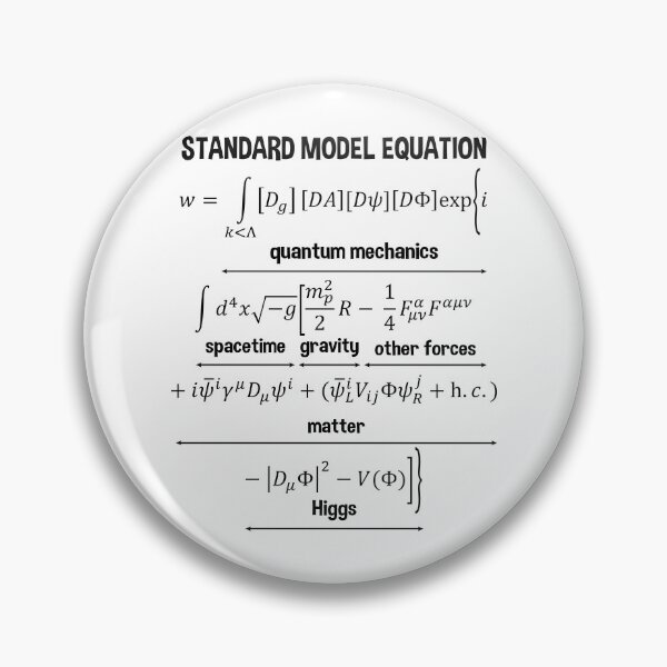 Item preview, Nerdy Standard Model Equation – Gift for Physics, Math, and Science Teachers designed and sold by ScienceCorner.