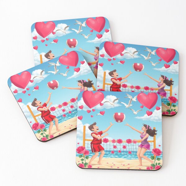 Item preview, Valentine's Day, Volleyball Players, happy Valentine Day  designed and sold by timedesignkardi.