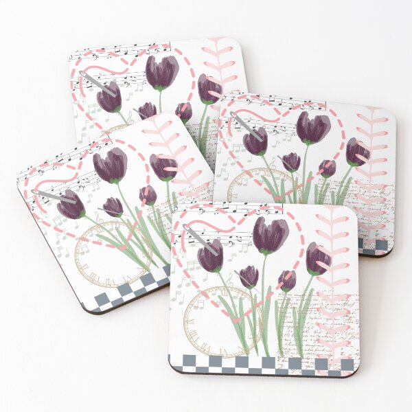 Item preview, Timeless Tulip Serenade: A Vintage Melody designed and sold by Darcy'sArtfortheHeart.