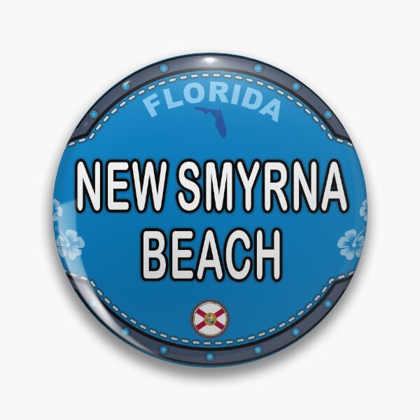 Item preview, New Smyrna Beach Florida stitching effect designed and sold by studioss76.
