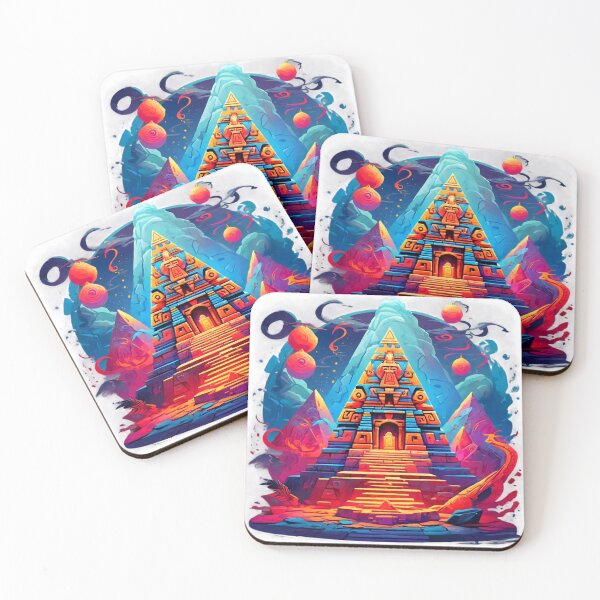 Item preview, Aztec Glowing Pyramid designed and sold by SpectrumEssence.