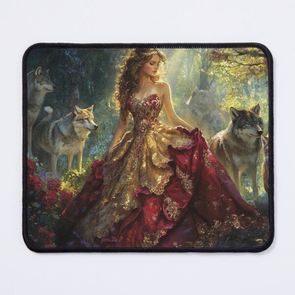 Item preview, THE PRINCESS OF WOLVES designed and sold by CaraCarmen-shop.