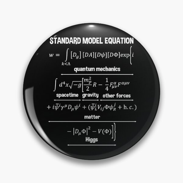 Item preview, Nerdy Standard Model Equation – Gift for Physics, Math, and Science Teachers designed and sold by ScienceCorner.