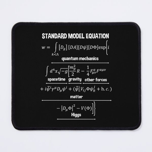 Item preview, Nerdy Standard Model Equation – Gift for Physics, Math, and Science Teachers designed and sold by ScienceCorner.