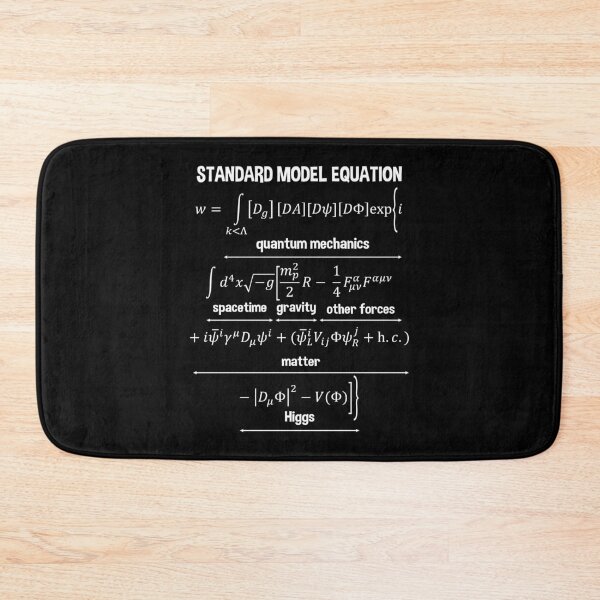 Item preview, Nerdy Standard Model Equation – Gift for Physics, Math, and Science Teachers designed and sold by ScienceCorner.