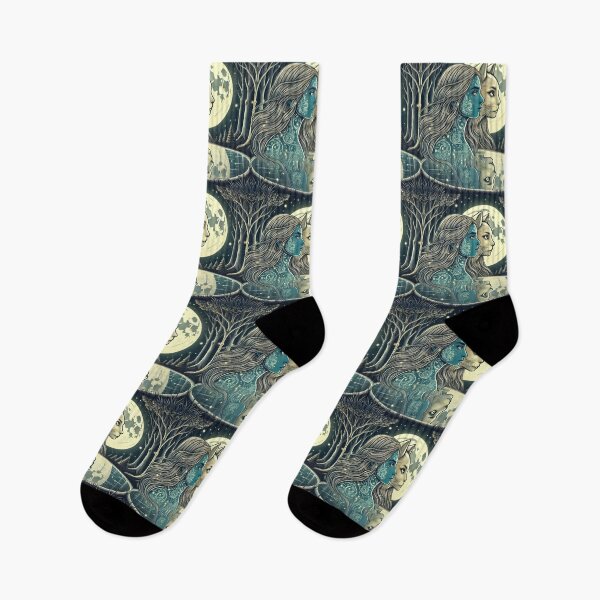 Item preview, Reflection of Duality: The Human and Feline Spirit designed and sold by Meta2Physical.