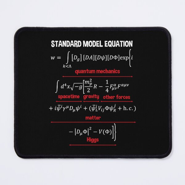 Item preview, Nerdy Standard Model Equation – Gift for Physics, Math, and Science Teachers designed and sold by ScienceCorner.