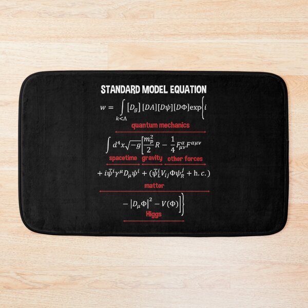 Item preview, Nerdy Standard Model Equation – Gift for Physics, Math, and Science Teachers designed and sold by ScienceCorner.