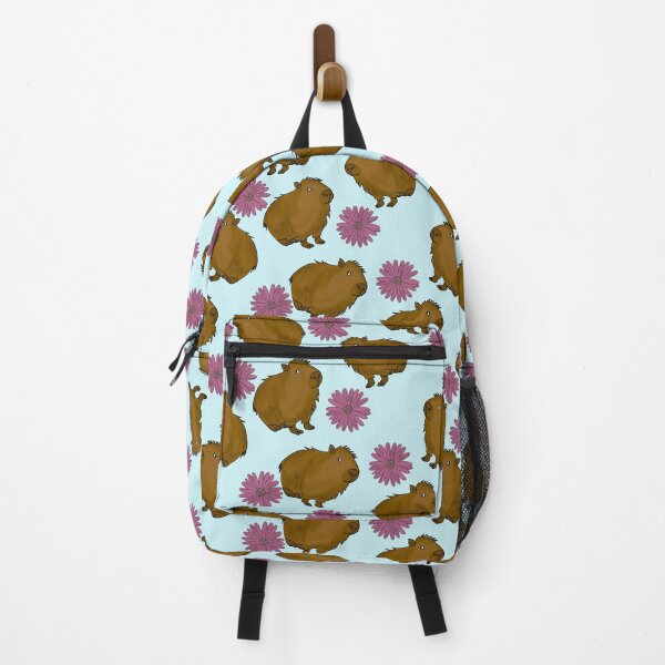 Item preview, Capybara loves flowers designed and sold by SlothPrints.