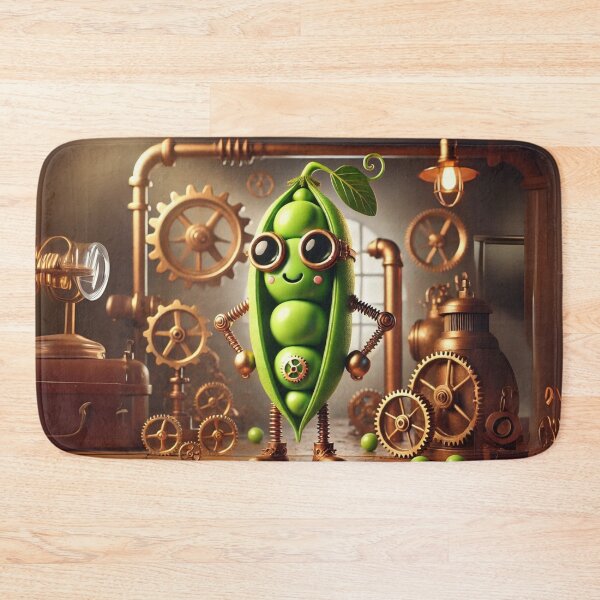 Item preview, Steampunk Pea designed and sold by Sillytoe.