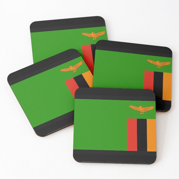 Item preview, Flag of Zambia designed and sold by TinaJostDesigns.