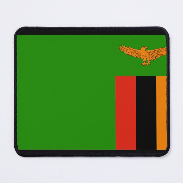 Item preview, Flag of Zambia designed and sold by TinaJostDesigns.