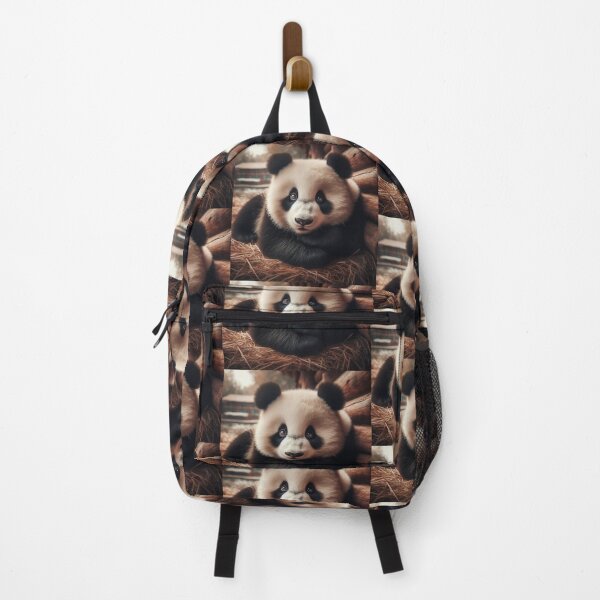 Item preview, Very cute panda bear standing in the straw designed and sold by Marici8.