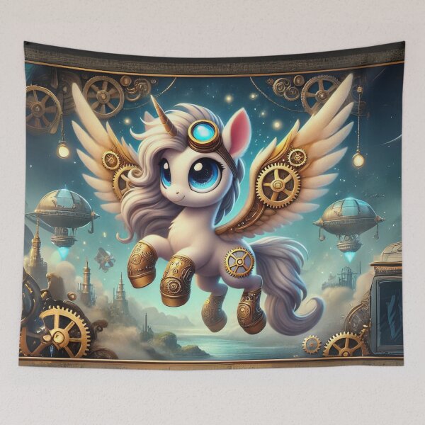 Item preview, Steampunk Pegasus designed and sold by Sillytoe.