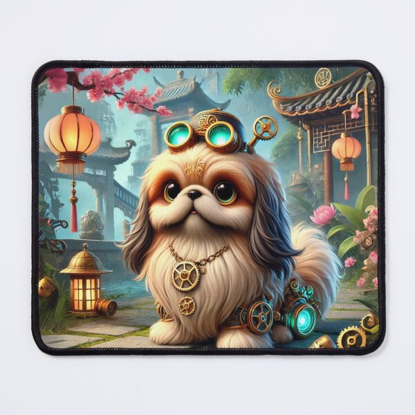 Item preview, Steampunk Pekingese designed and sold by Sillytoe.