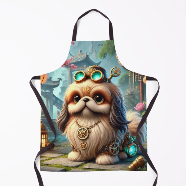 Item preview, Steampunk Pekingese designed and sold by Sillytoe.