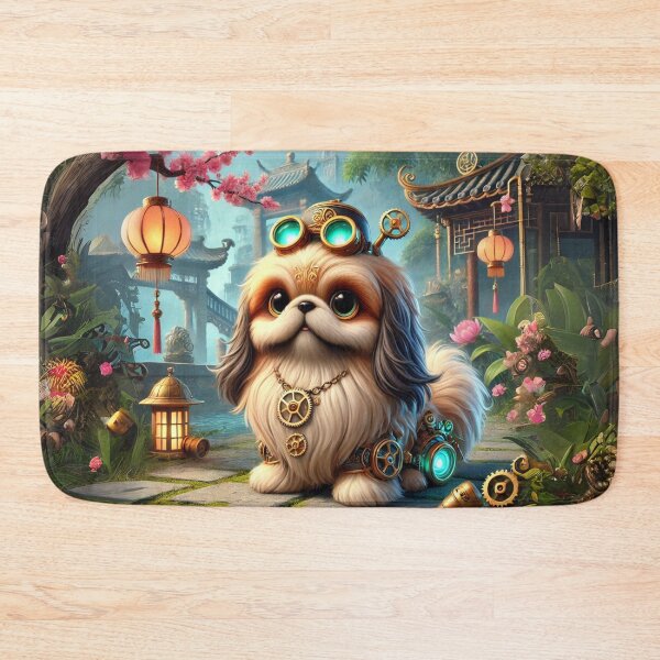 Item preview, Steampunk Pekingese designed and sold by Sillytoe.