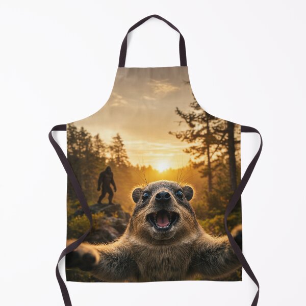 Item preview, Rock Hyrax Selfie Phone Photo Funny Bigfoot Sighting Awawa designed and sold by d247.