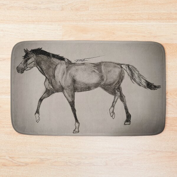 Item preview, Muscle Horse in Grey Scale designed and sold by Meraki05.