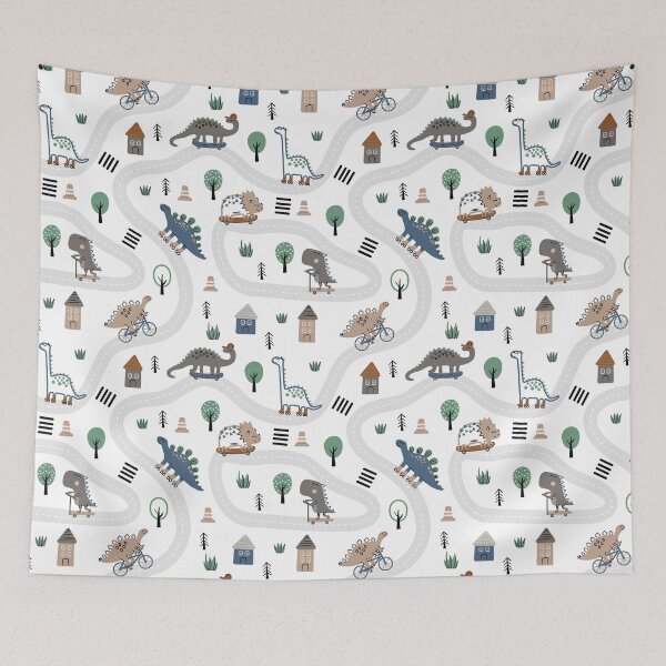 Item preview, Dinosaurs in the cite designed and sold by Krapka.