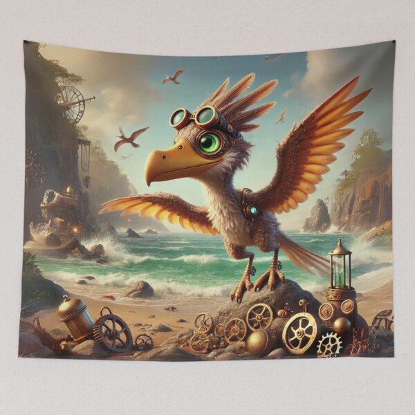 Item preview, Steampunk Pelagornis designed and sold by Sillytoe.