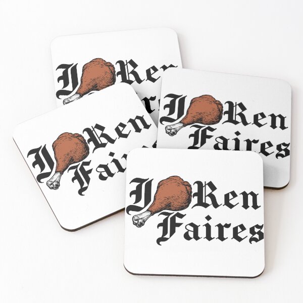 Item preview, I Turkey Leg Ren Faires (light shirt version) designed and sold by Goth-It-Covered.