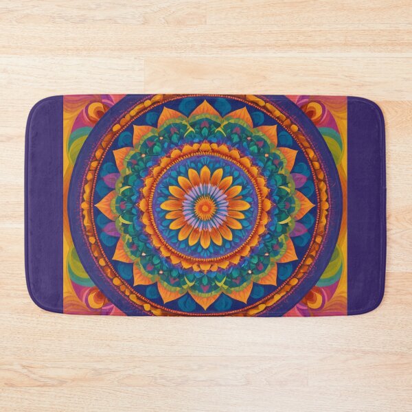 Item preview, Multicolor mandala designed and sold by Carmensa67.