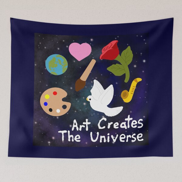 Item preview, Art Creates The Universe  designed and sold by SarahJosArt.