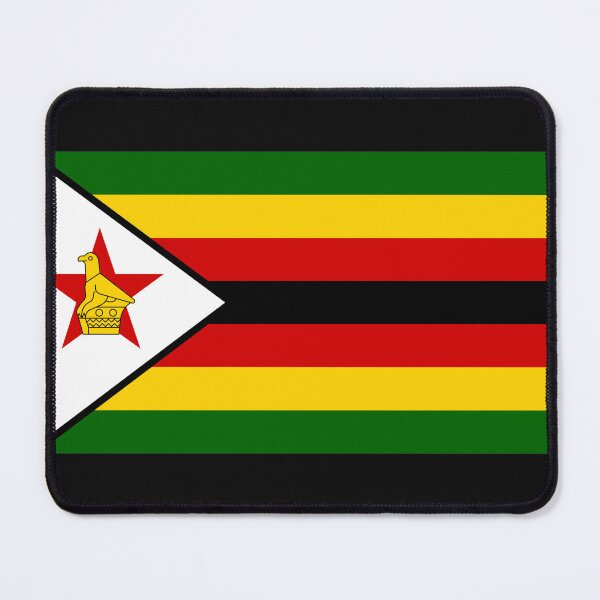 Item preview, Flag of Zimbabwe designed and sold by TinaJostDesigns.