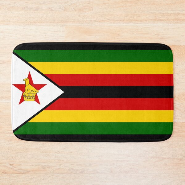 Item preview, Flag of Zimbabwe designed and sold by TinaJostDesigns.