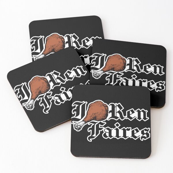 Item preview, Copy of I Turkey Leg Ren Faires (dark shirt version) designed and sold by Goth-It-Covered.
