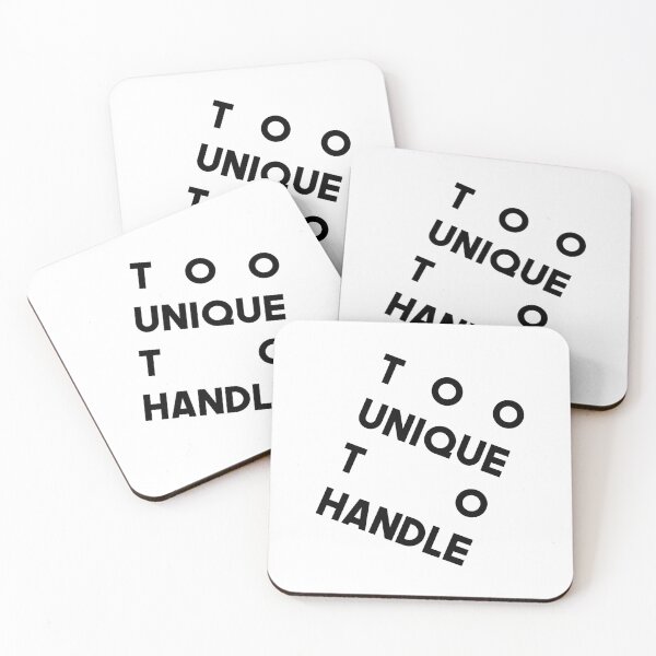 Item preview, Too Unique to Handle – Bold Modern Statement, Unique designed and sold by villacreativa.