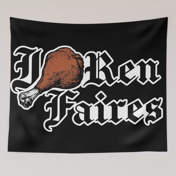 Item preview, Copy of I Turkey Leg Ren Faires (dark shirt version) designed and sold by Goth-It-Covered.