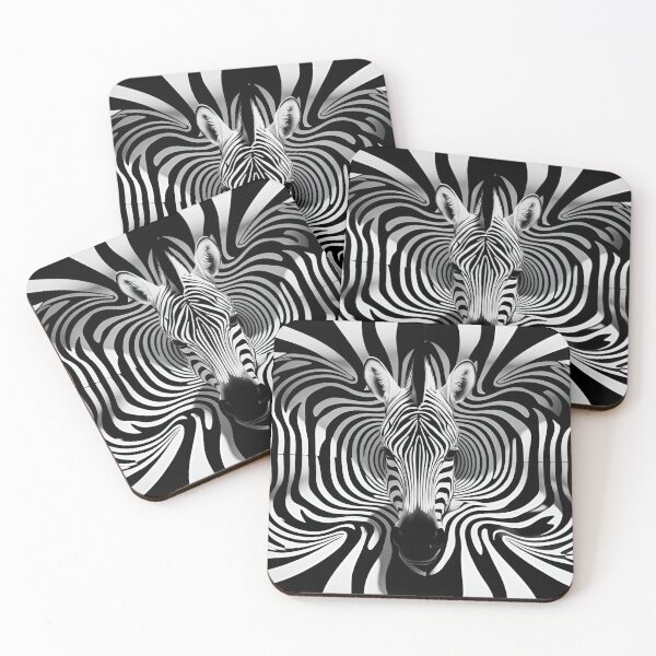 Aperçu de l'œuvre Zebra illusion  créée et vendue par clarazen.