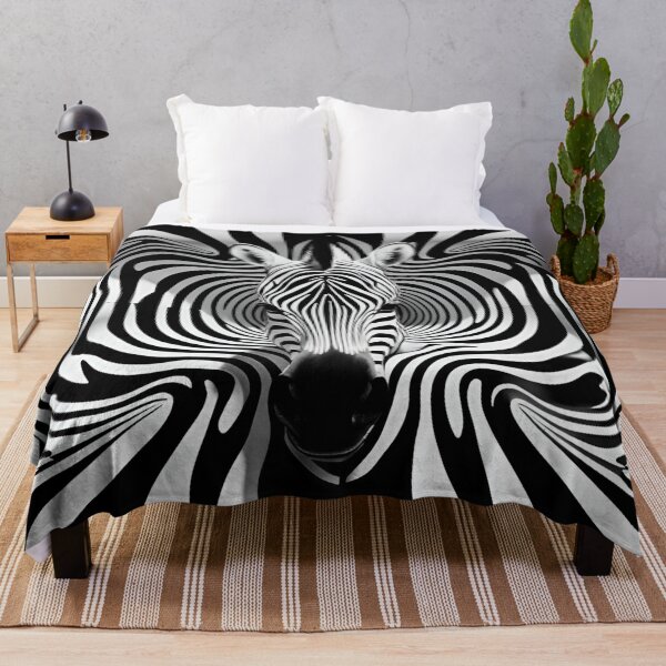 Aperçu de l'œuvre Zebra illusion créée et vendue par clarazen.