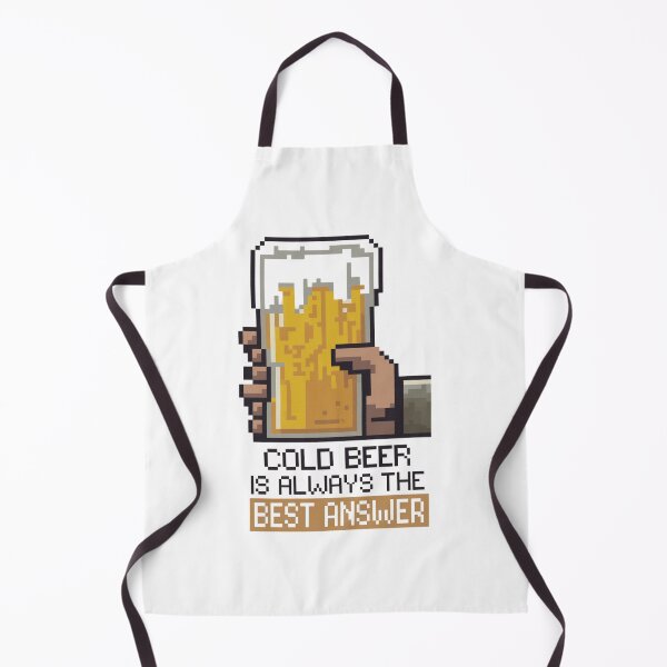 Item preview, Cold Beer Is Always The Best Answer designed and sold by TrippyBunnyShop.