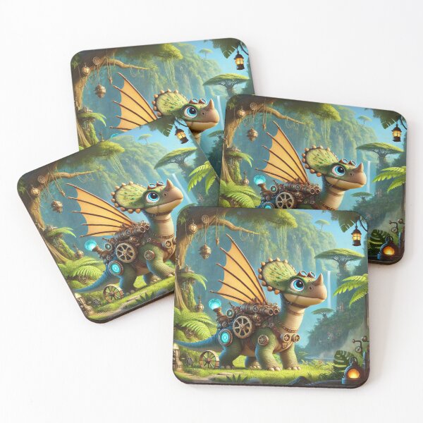 Item preview, Steampunk Pelycosaurs designed and sold by Sillytoe.