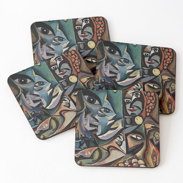 Item preview, Geometric Oil Painting: Avant-Garde Art designed and sold by AmuraLumina.