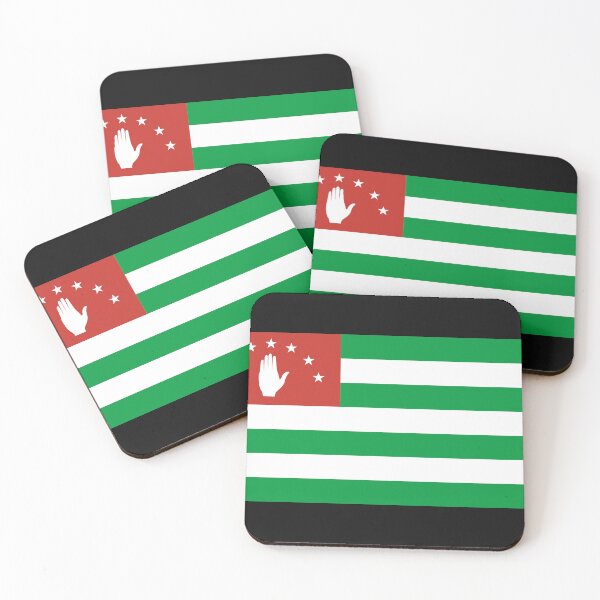 Item preview, Flag of Abkhazia designed and sold by TinaJostDesigns.
